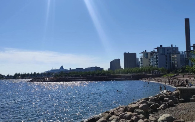 A luxurious aprtm with a sauna and terrace Netflix