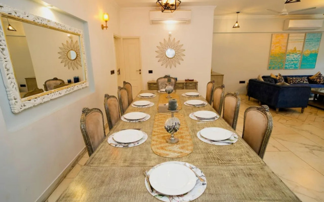Villa Bauhinia - 5bhk With Pool 10 Mins to Beach