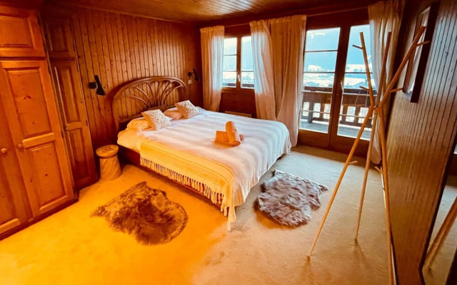 Modern 3 Br Duplex With Huge Panoramic Alps Views – Guest Rooms – Chateau-d'Oex