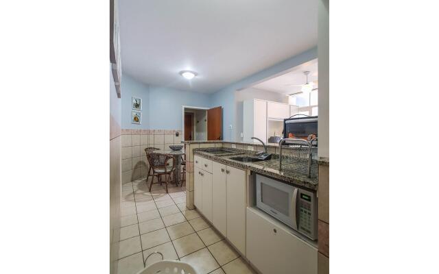 Apartamento para 6 pessoas frente piscina - HB37F