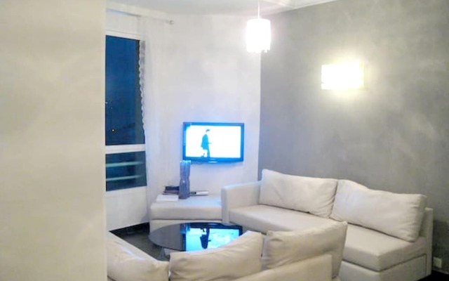 Apartment With One Bedroom In Tanger, With Wonderful Sea View, Shared Pool And Furnished Balcony 50 M From The Beach