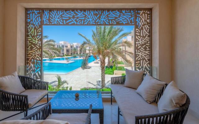 Elegant 2-Bedroom Apartment in Mangroovy, Pool & Beach