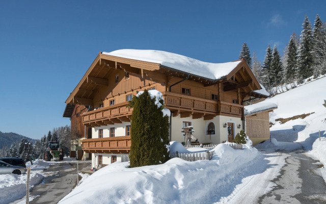 Wooden Holiday Home in Wagrain with Balcony