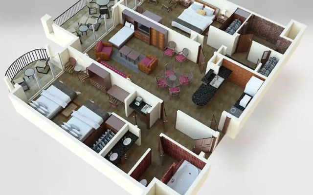 2BD Royal Haciendas Plunge Pool Oceanview