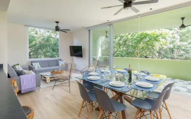 Casa Selva 2BR Jungle State - Attha Cenote