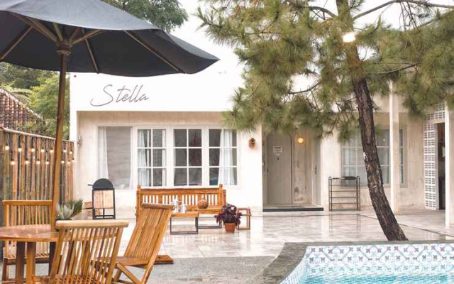 Villa Stella - semi outdoor bath with Amazing View
