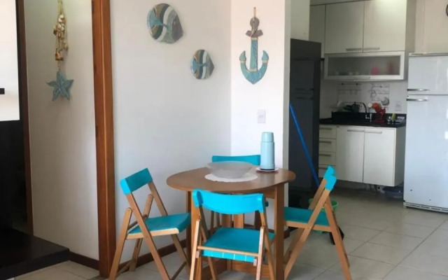 Apartamento peracanga com vista para o mar