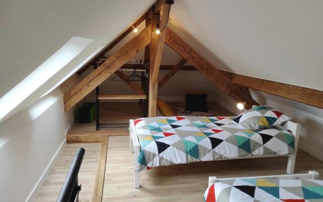 duplex appartement 70m2 atypique au cœur du Mans