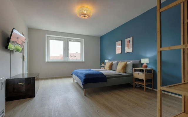 homie stay Badgasse - Fewos am Main mit Dachterrasse & Fahrradgarage