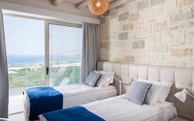 Stylish Villa With Amazing View of Falasarna Beach