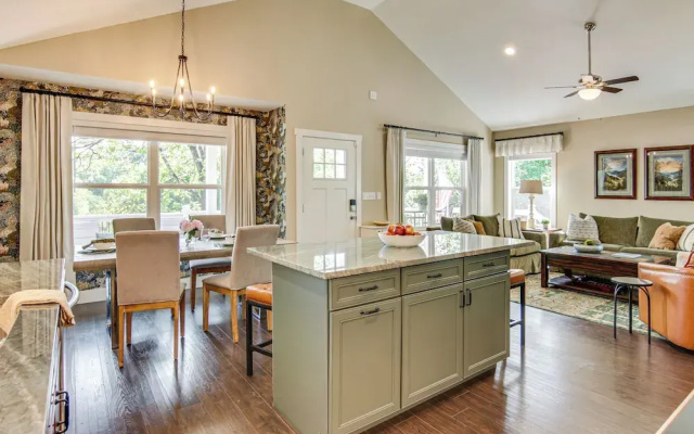 Walk to Dtwn Waynesville: Home w/ Deck!