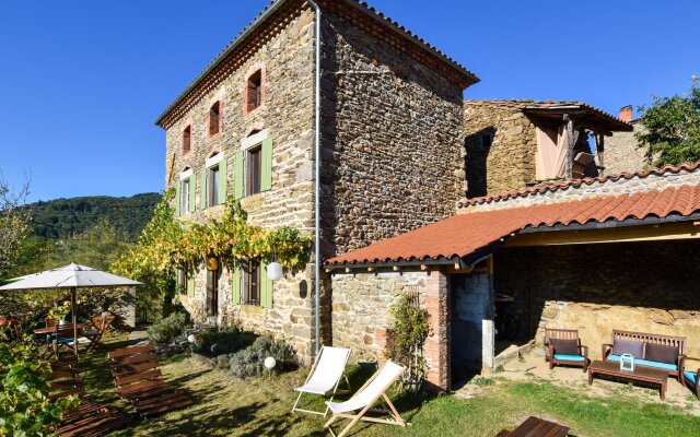 Country house in the Gorges de l'Allier in Auvergne.
