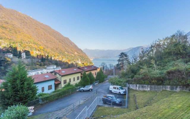 We Lake Como in Argegno