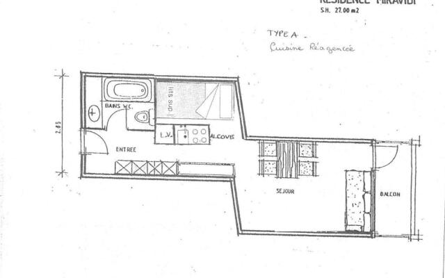 Appartement Les Arcs 1800, 1 pièce, 4 personnes - FR-1-411-321