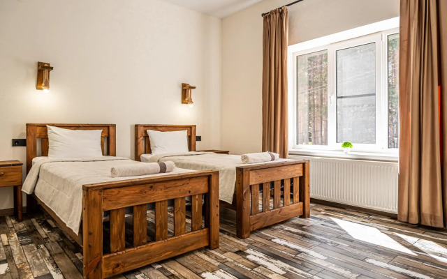 Коттедж с мангалом