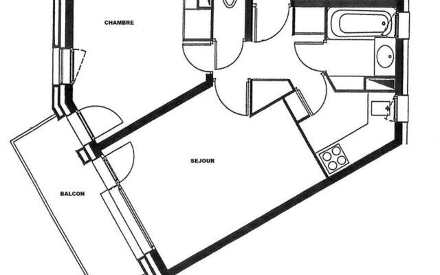 Appartement Valmorel, 2 pièces, 5 personnes - FR-1-291-697