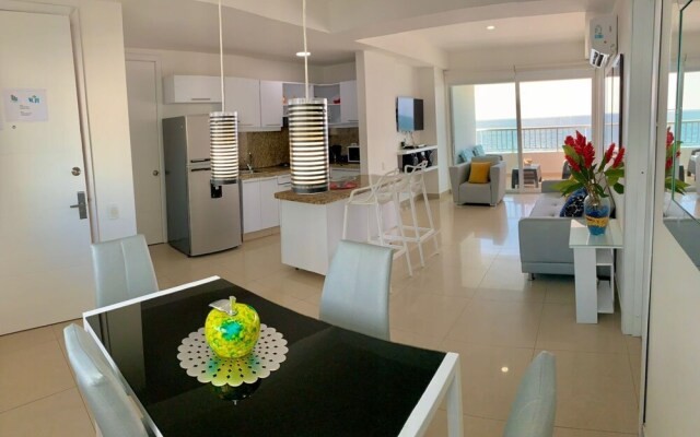 2P1-6 Apartamento Frente Al Mar Con Wifi