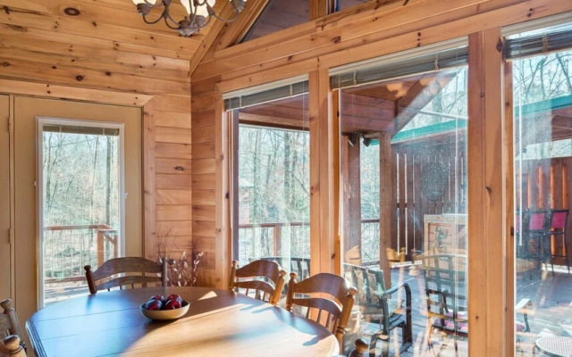 Deer Trail includes Sunken Hot Tub and Wood Fireplace by RedAwning