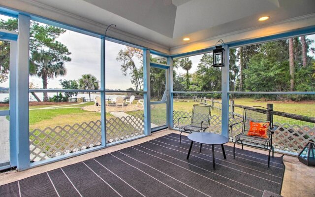 Riverfront Savannah Getaway w/ Pool & Dock!