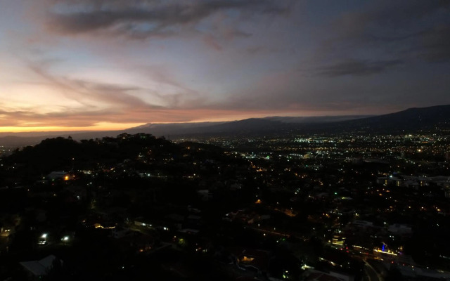 Cozy private Apartment, Mirador Escazú -Great view-