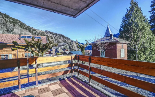 Bel Appartement au Centre de Champéry Avec vue