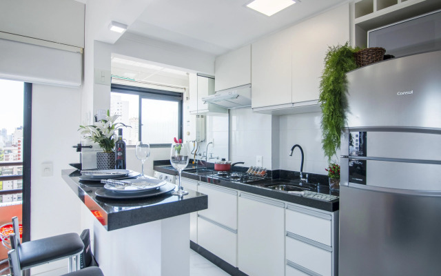 Duplex em Pinheiros com Vista Incrível, Piscina, AC