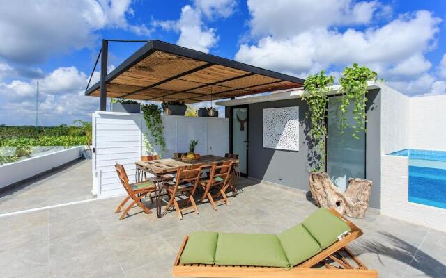 Unique Penthouse Tulum with Private Rooftop