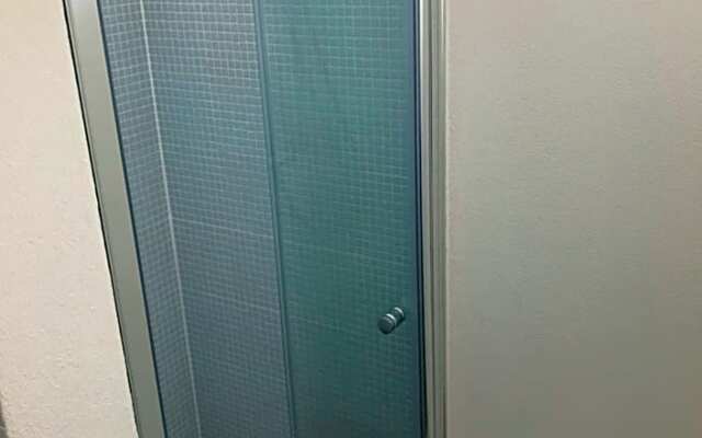 Rhönhaus mit Kreuzbergblick