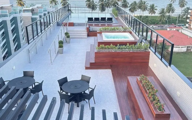 Melhores Flats - Fabuloso a 50m do mar