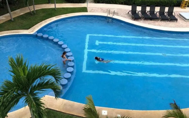 Precioso Depto equipado 5 pers, playa del carmen