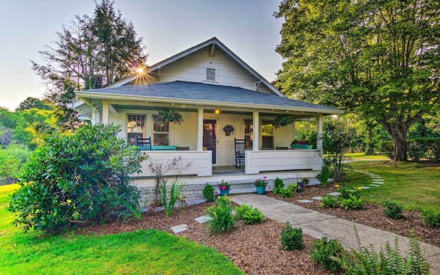 Restored 1930s Home on 1 Acre: Walk to Town!