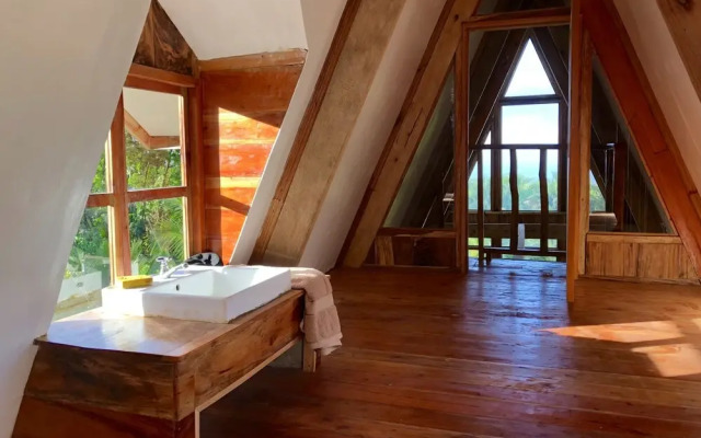 A-Frame Volcano House