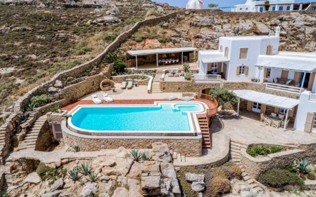 Amazing Deep Blue Villa Mykonos