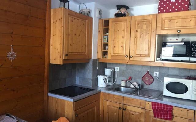 Chaleureux studio Valloire pied des pistes