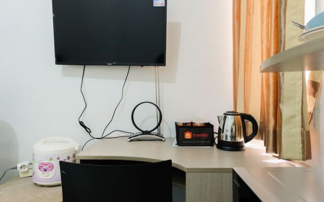 Cozy Studio (No Kitchen) at Aeropolis Apartment