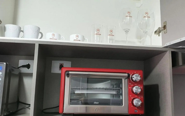 Studio Central próximo à Rua XV de Novembro - ALL1311