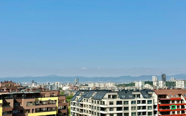 Modern 1Bed Apartment for 4 guests in Sofia