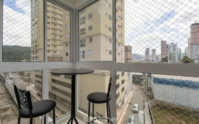 Apto c/ Varanda Gourmet a 500m da Praia - CDM0101