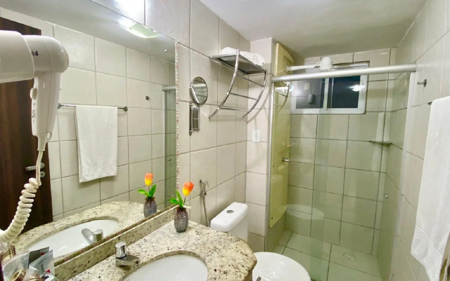 Terrazzo 110 Ponta Negra Praia Flat - NBI - 54 m2 - Smart Tv