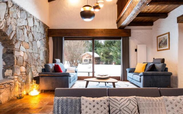 Chalet 280m2 Sauna Cinema 12pax Heart of Les Praz