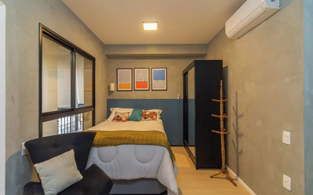 Flat Pet Friendly c Academia a 200m do Metr