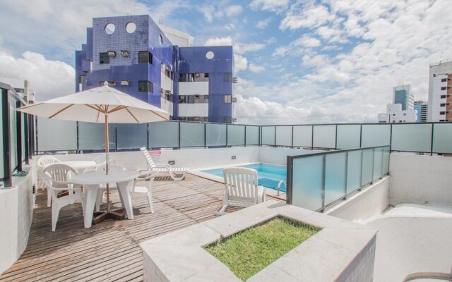PIP201 Cozy flat in Boa Viagem 4 people.