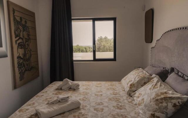 New Villa Aspri with Infinity Pool 1km from the sea
