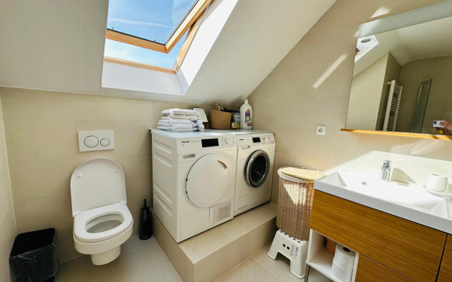 Top view residence in central Ljubljana