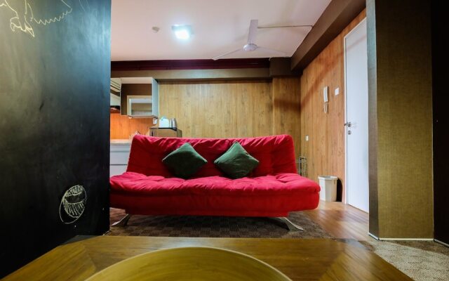 Cozy Trendy Green Palace Kalibata City Apartment