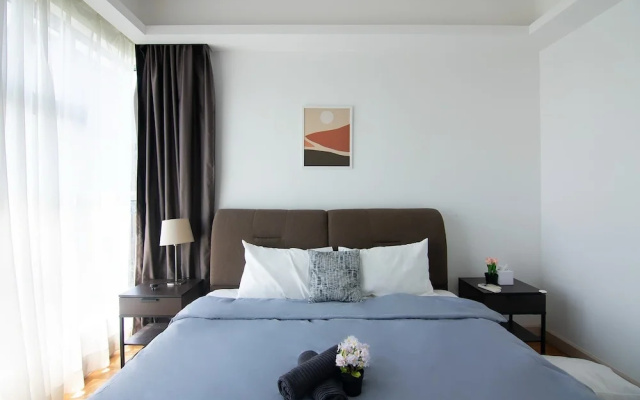 A Stylish High Floor 3BR Apt at Bukit Bintang – Guest Rooms – Kuala Lumpur