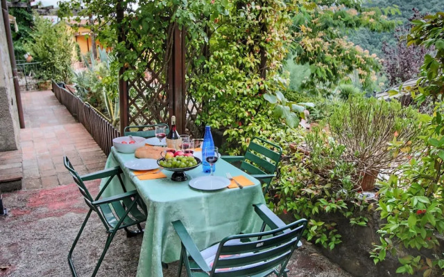 Country House With Swimming Pool and Garden With Mediterranean Plants