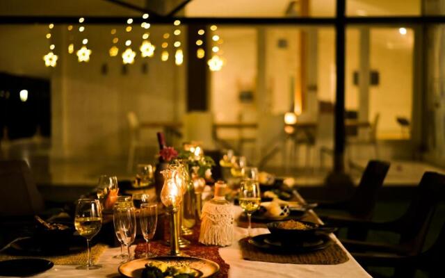 SaffronStays Onellaa, Nashik - infinity pool villa surrounded by a vineyard