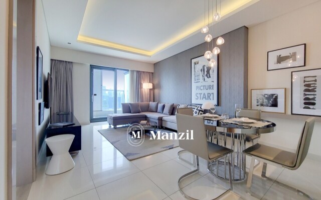 Manzil - Cozy 1BR in Paramount w Burj Khalifa View