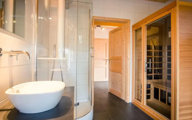 Inviting Chalet With Infrared Sauna